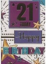 21 Today Happy Birthday